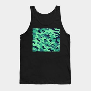 Camouflage Pattern Tank Top